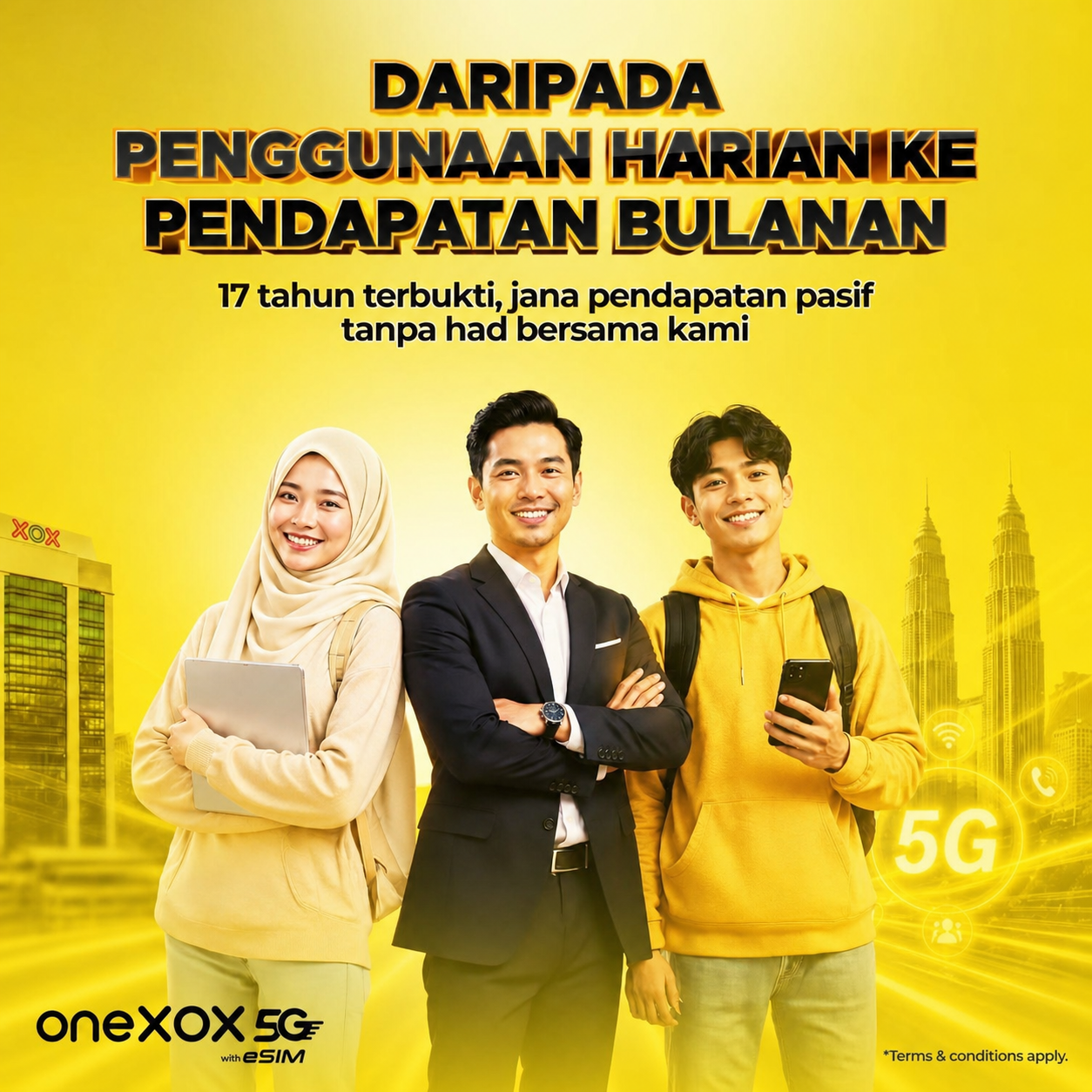 Peluang menjana pendapatan bulanan bersama oneXOX